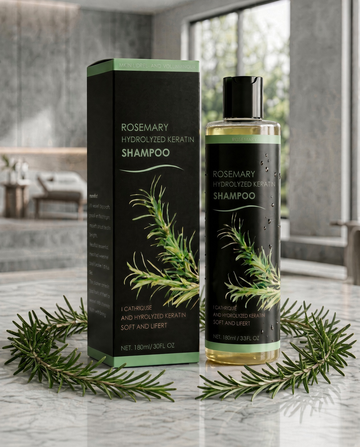 Champú Natural de Romero de MYC Bienestar