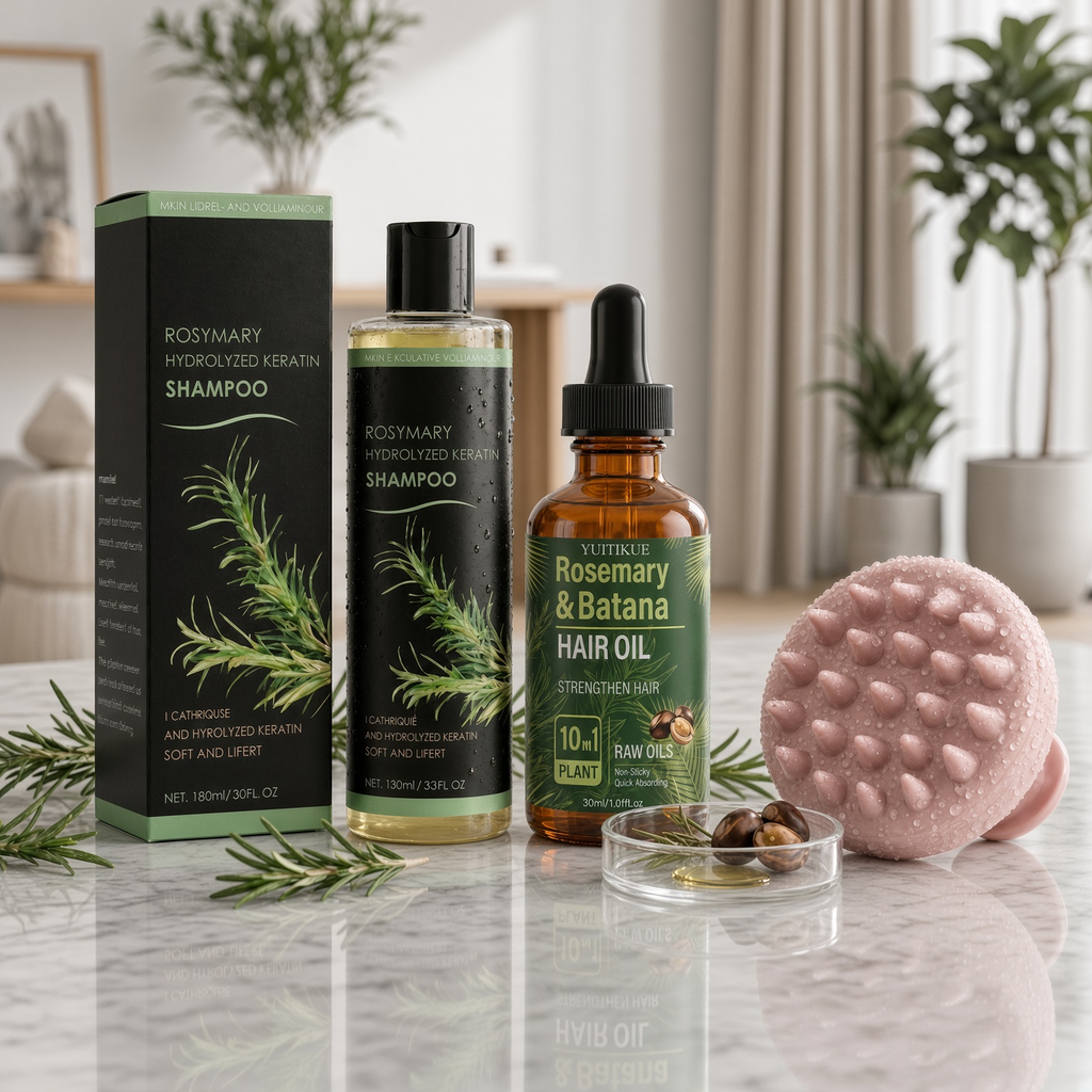 Ritual Capilar Completo de MYC Bienestar con todos sus productos